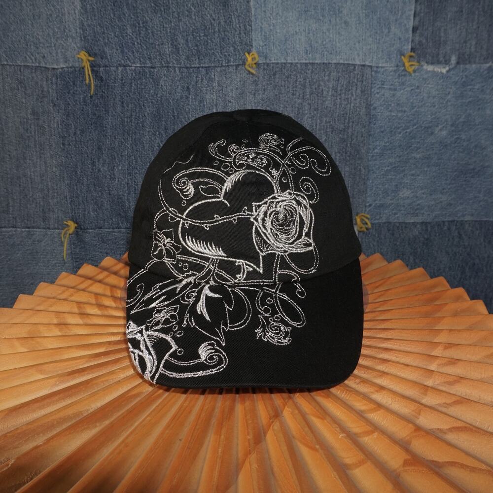 OSFA-Vintage / Y2K 00s Femme Y2K Grunge Affliction Style Hat